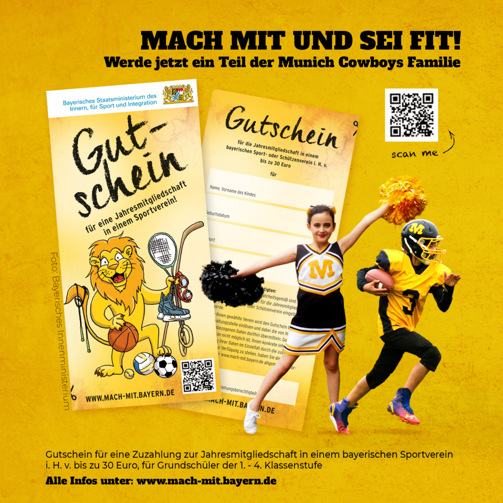 Mach Mit Bei Den Munich Cowboys Munich Cowboys American Football