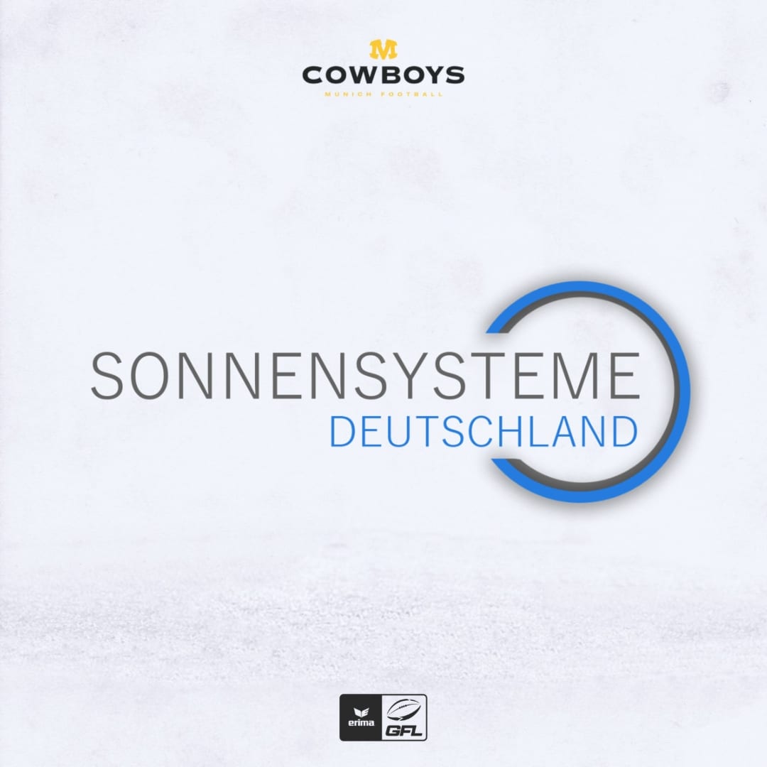 Sonnensysteme Deutschland GmbH - Hauptsponsor der Munich Cowboys