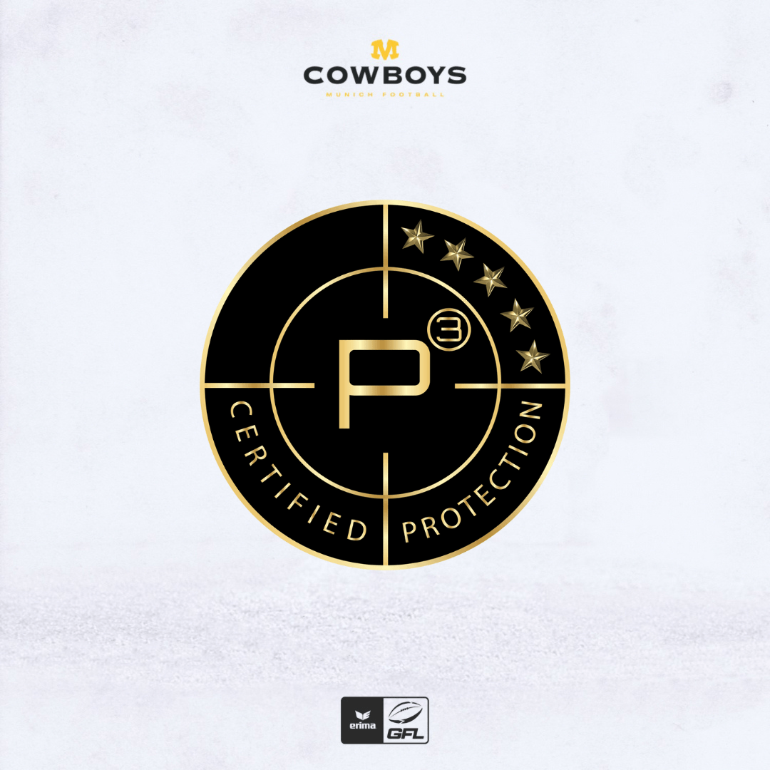 P3 Security - Sponsor der Munich Cowboys
