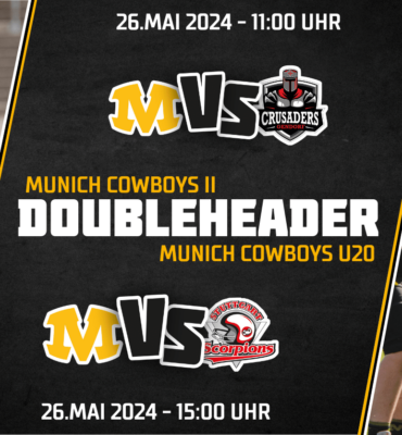 Doubleheader Munich Cowboys