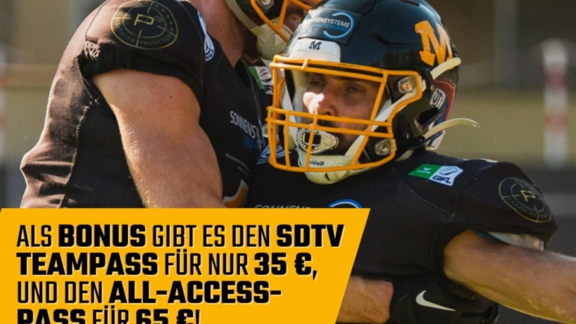 15 € RABATT FÜR DAUERKARTENBESITZER AUF DEN SDTV STREAMPASS!