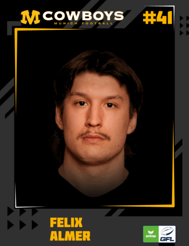 Felix Almer - Munich Cowboys 2025