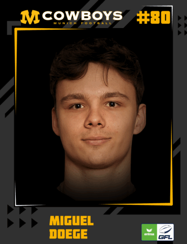 Miguel Doege - Munich Cowboys 2025