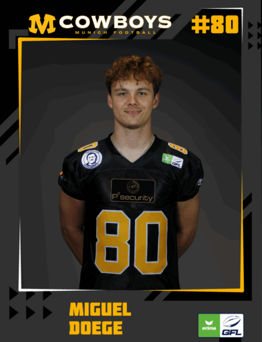 Miguel Doege - Munich Cowboys 2025