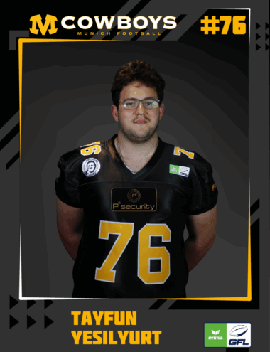 Tayfun Yesilyurt - Munich Cowboys 2025