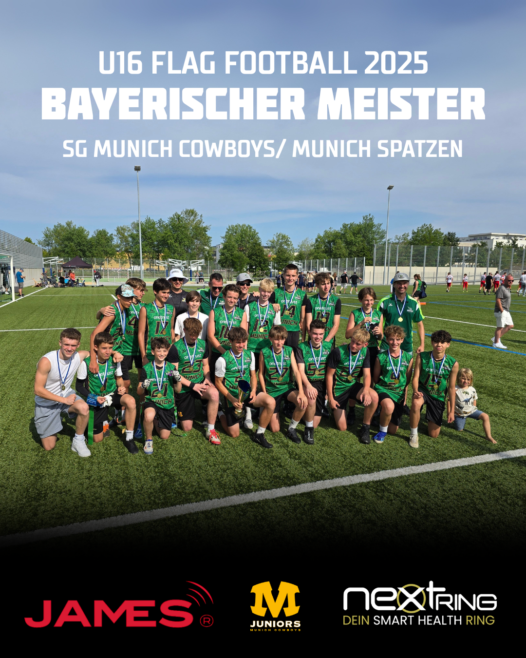 Munich Cowboys / Munich Spatzen U16 - Bayerischer Flag Meister