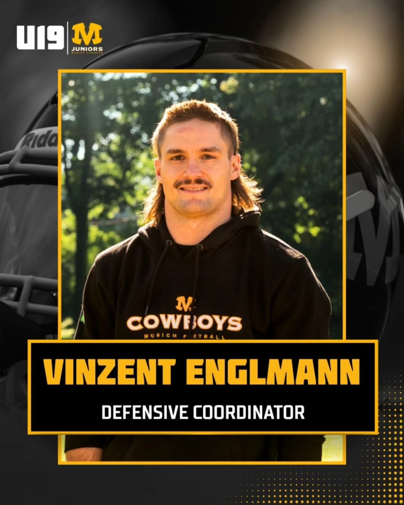 Vinzent Englmann - Defense Coordinator U19 - Munich Cowboys