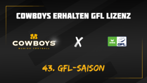 MUNICH COWBOYS - 43. GFL SAISON