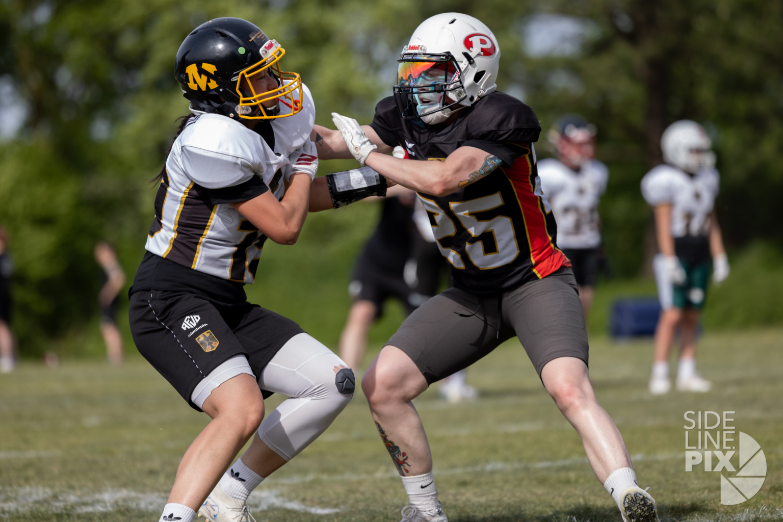 Frauen Tackle Natio Camp1