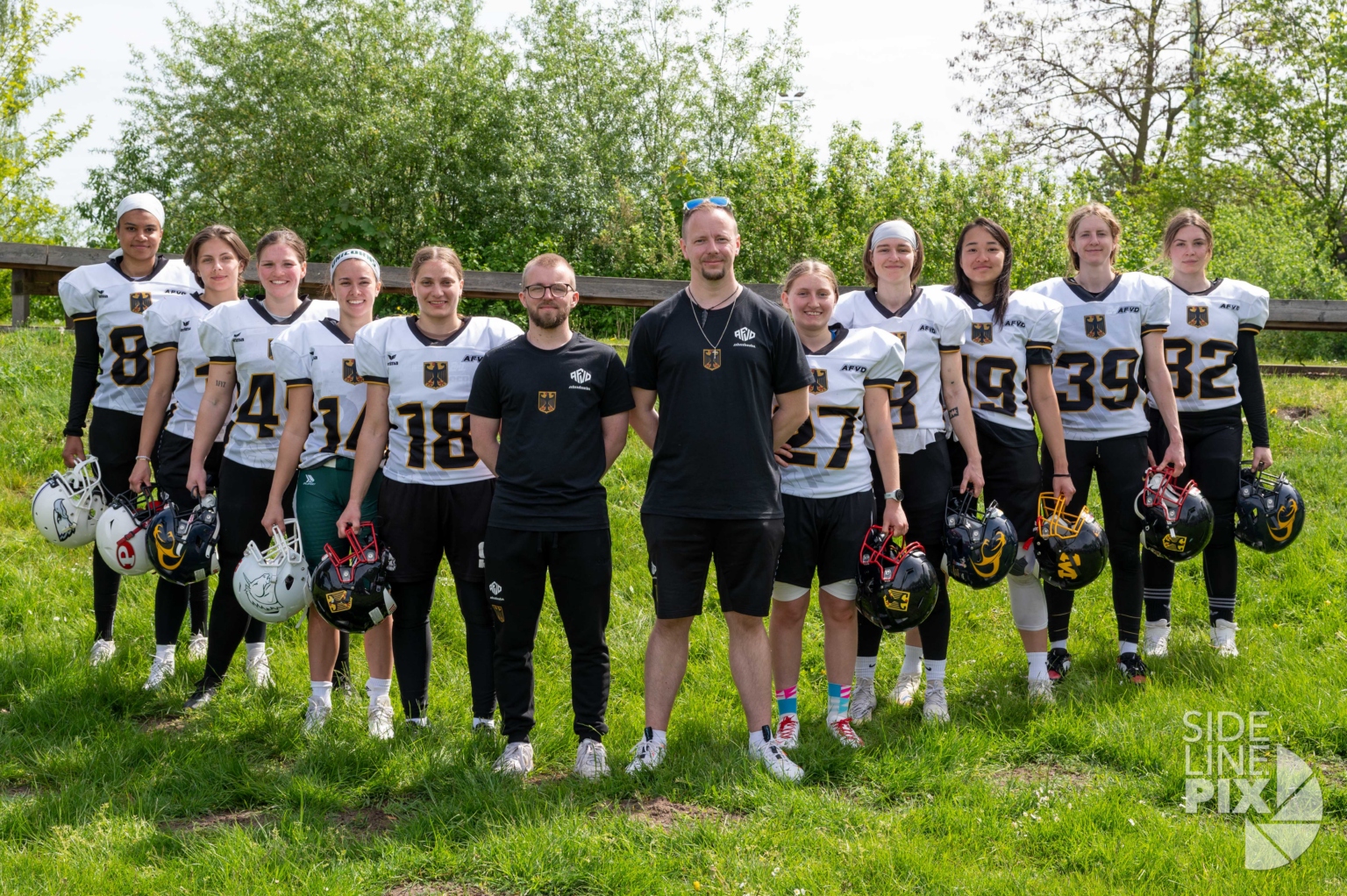 Frauen Tackle Natio Camp 1