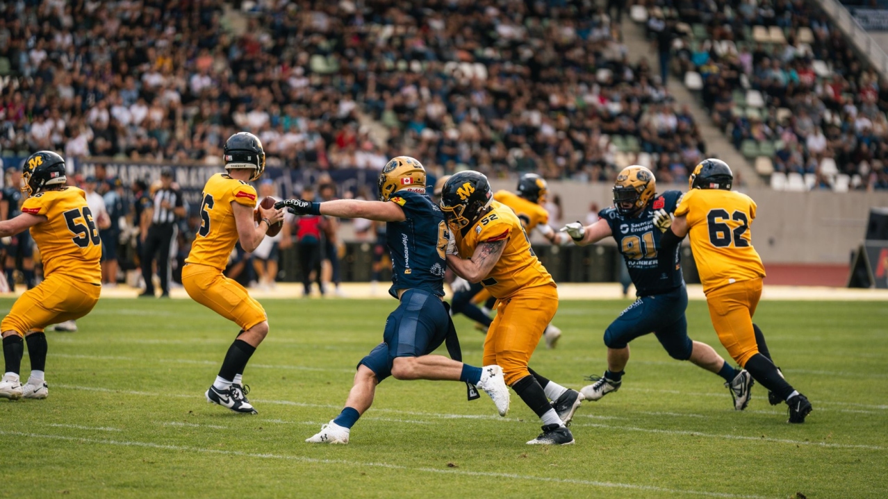 12.09.2026 - Dresden Monarchs vs Munich Cowboys Fot: Leon Ziems