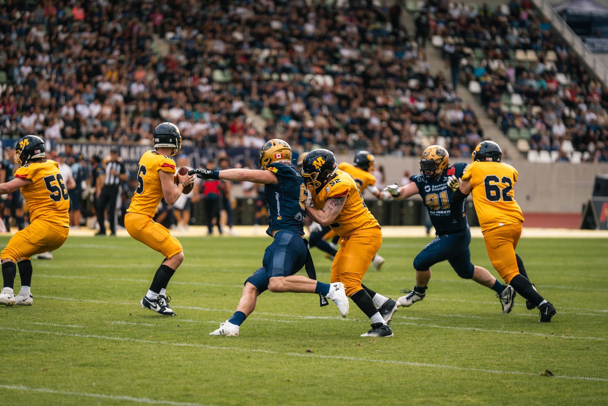 12.09.2026 - Dresden Monarchs vs Munich Cowboys Fot: Leon Ziems