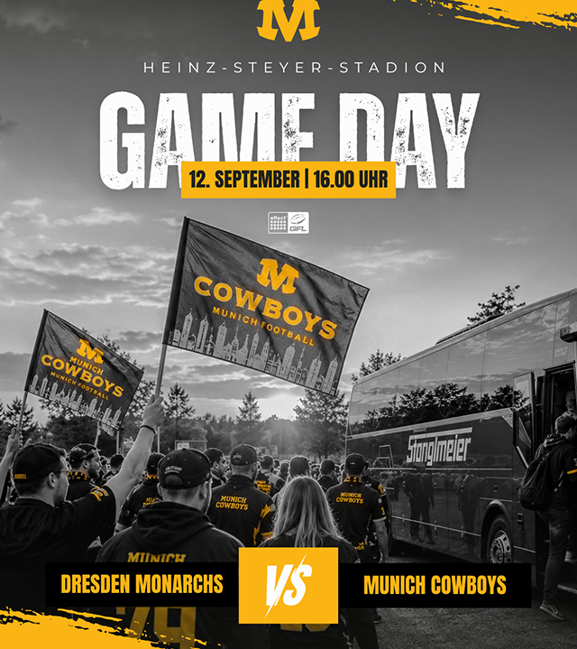 Spielankündigung Playoffs Fanbus nach DD am 12.09.2026