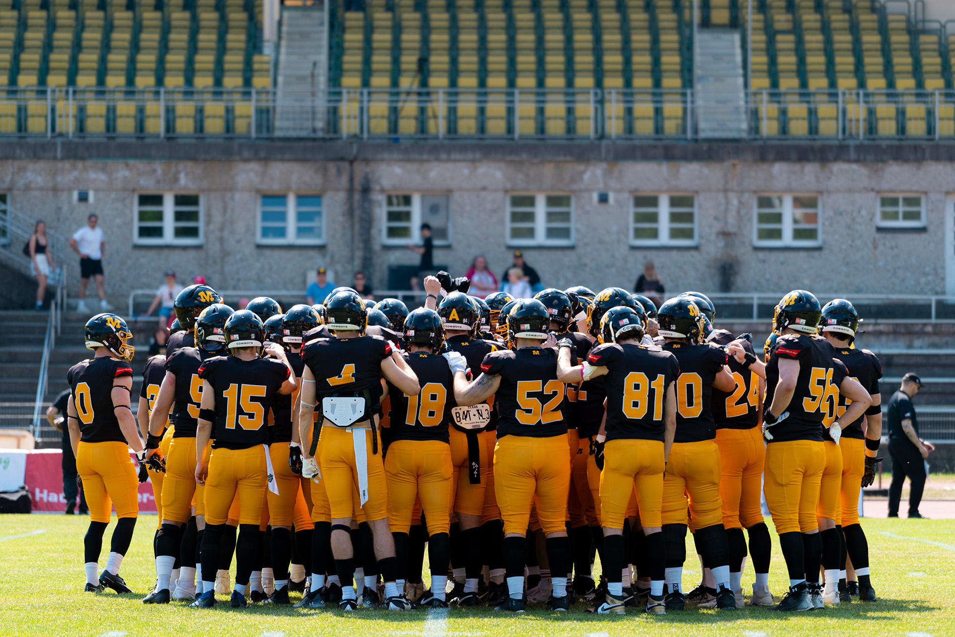 Einladung zum Tryout Seniors Munich Cowboys für die Saison 2027